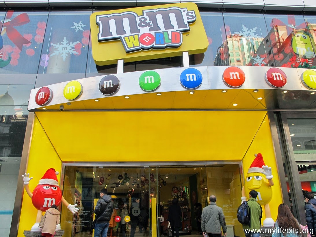 「對了，去上海吧！」Yes，Go Shanghai！「好了，到大陸工作吧！」 m&m's world shanghai 南京東路m&m巧克力