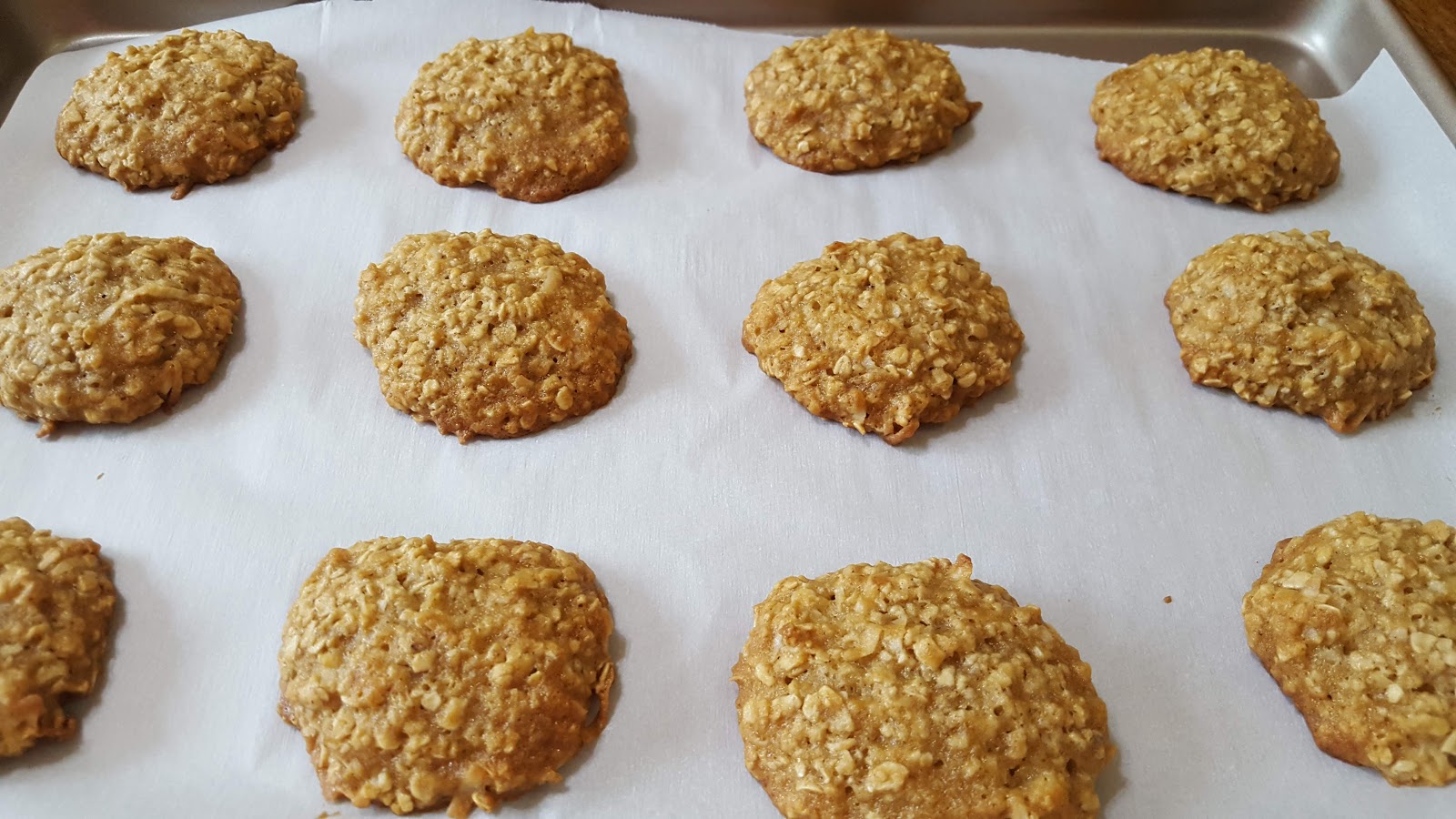 My Patchwork Quilt: (COCONUT) BANANA OATMEAL COOKIES
