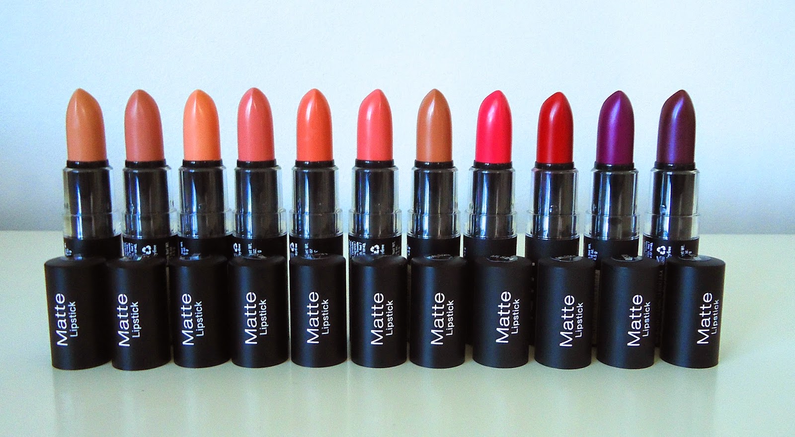 Almachtig Intrekking japon Beautywithemilyfox: NYX Matte Lipsticks - New Shades 2014