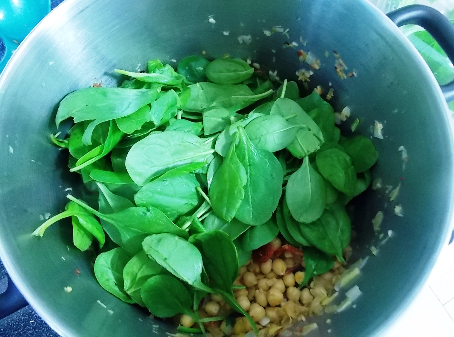 Braised Spinach in Lemon Coconut Milk Vegan Delight The Blue Truffle