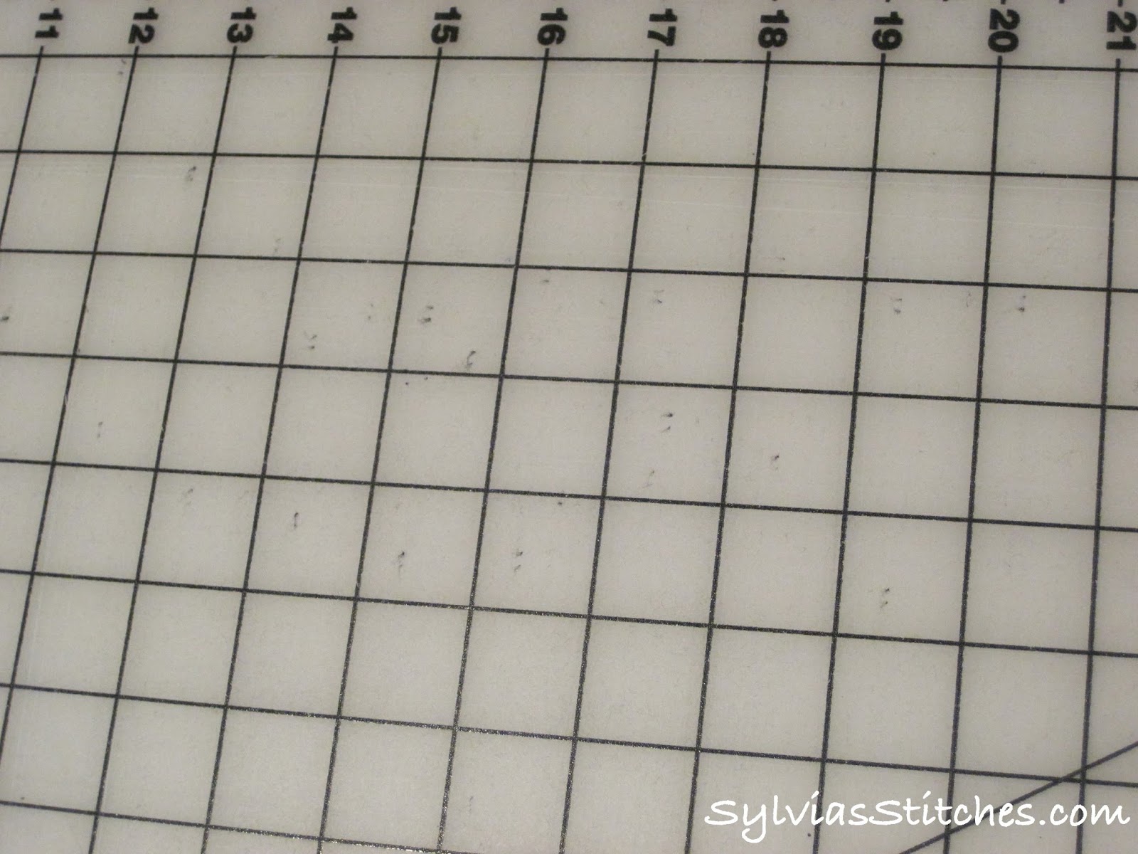 How To Clean your Rotary Cutting Mat Sylvia's Stitches
