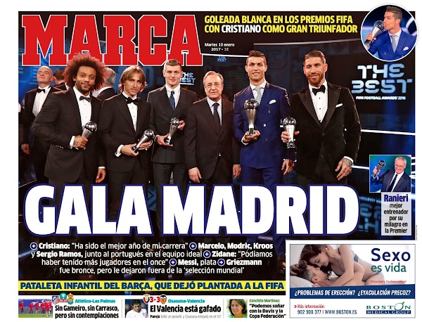 Real Madrid, Marca: "Gala Madrid"