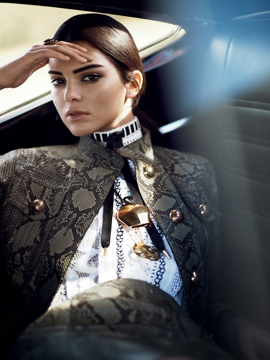 A day in the life of... Me: Kendall Jenner Poses Yet Again For Vogue ...