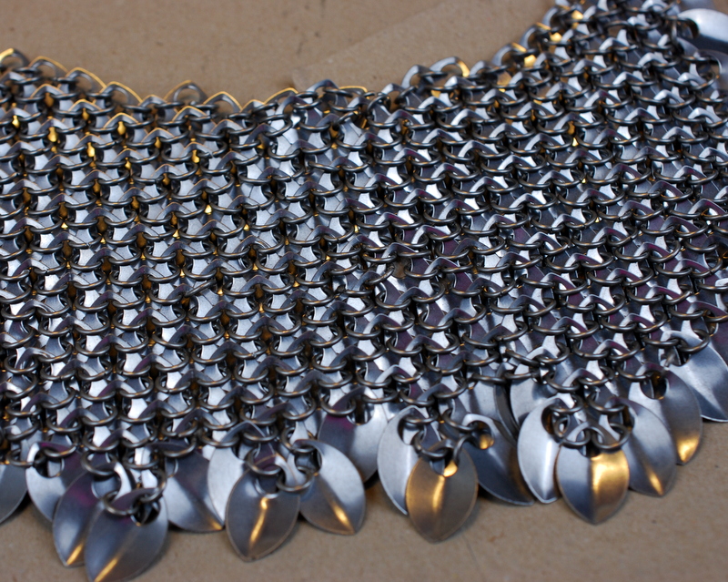 Bones And Lilies: Scale Mail Project