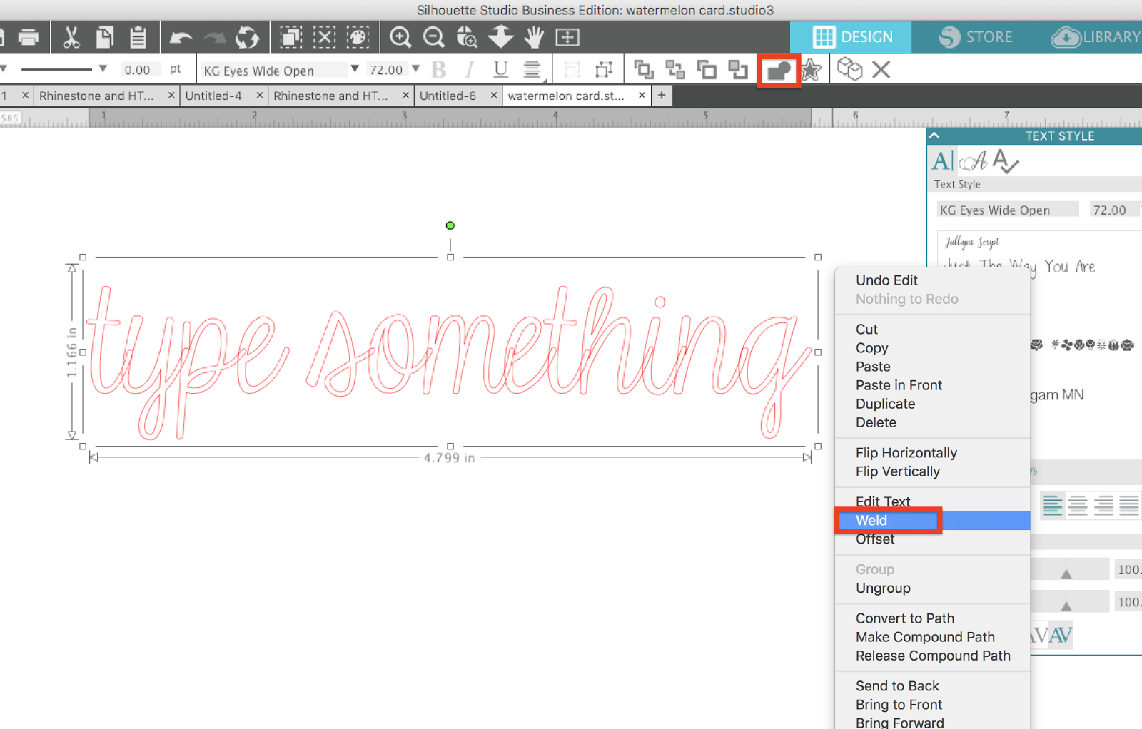 How to Connect Text in Silhouette Studio Silhouette School