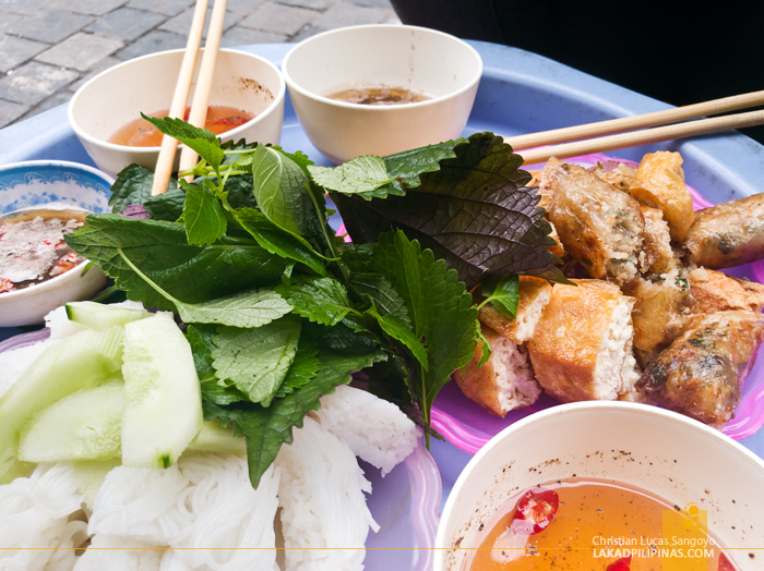 Hanoi Food Trip Bun Dau Mam Tom