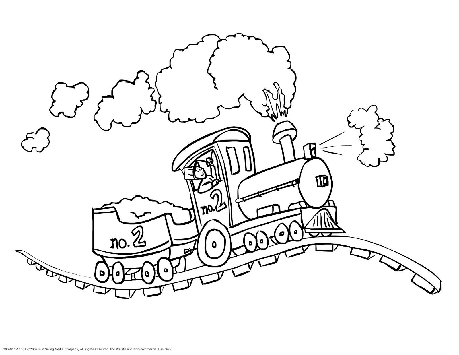 Train Coloring Pages | Coloring Pages For Kids