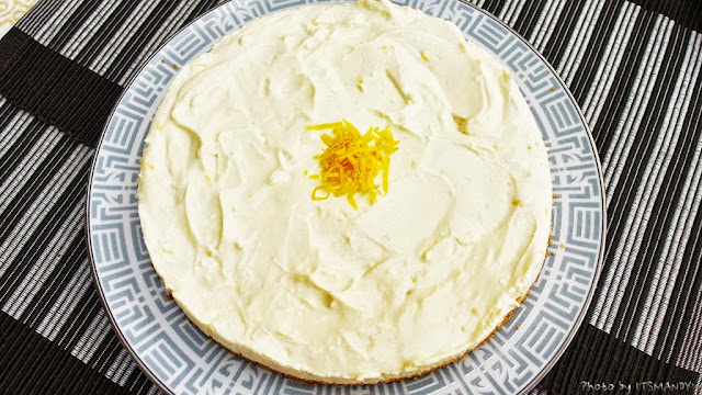 [甜點] 免烤檸檬乳酪蛋糕