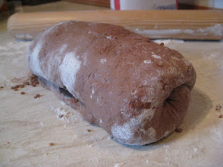 homemade chocolate bread