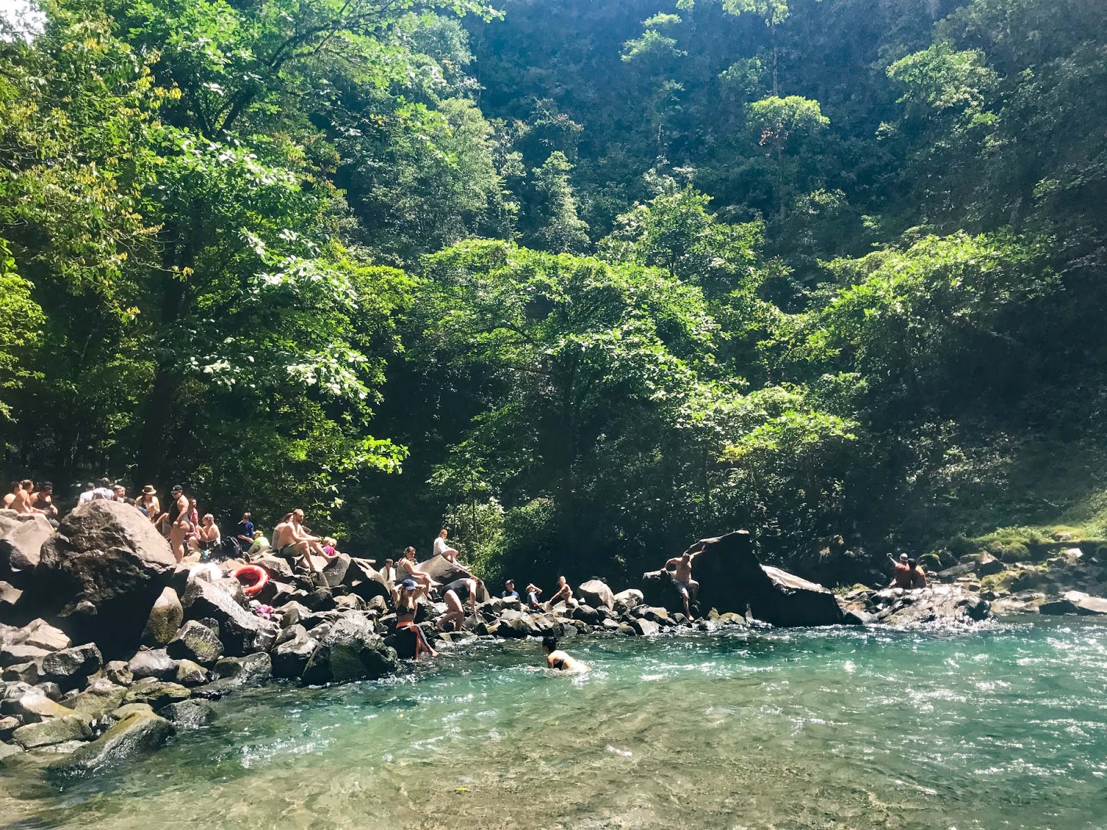la fortuna waterfall