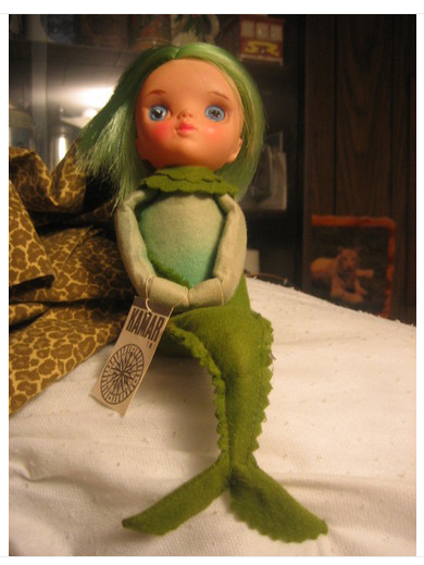 Linda Murphy, Dolls for Sale: Mini the mermaid by Kamar for sale on eBay