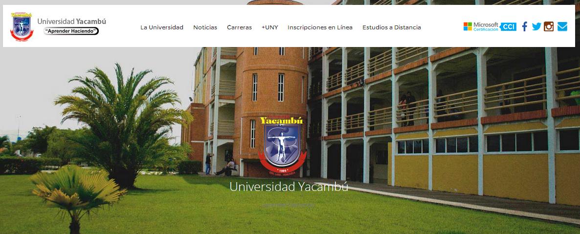 Campus de la Universidad Yacambú