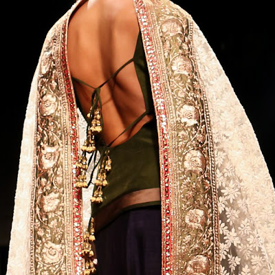 Manish Malhotra SS 2013 WIFW Mijwan Sonnets in Fabric | Delhi Style Blog