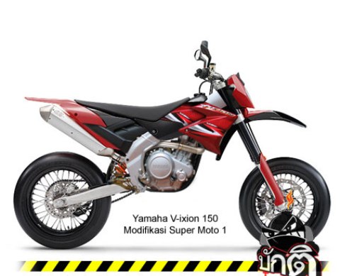 Gambar Modifikasi Motor Yamaha Vixion New Terbaru Trail