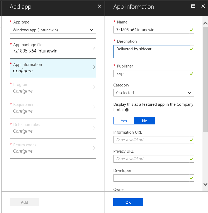 Gerry Hampson Device Management Intune sidecar for Win32 apps revealed