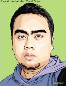 PNG Export Mentah Corel Draw