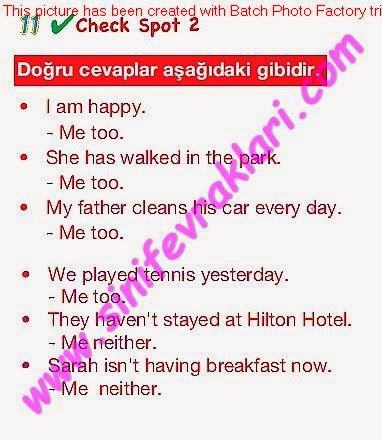 8.SINIF İNGİLİZCE MEB YAYINLARI DERS KİTABI CEVAPLARI SAYFA 83 - Ders