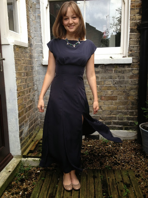 Diary of a Chainstitcher Silk Crepe de Chine By Hand London Anna Dress Sewing Pattern