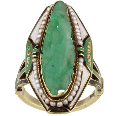 Youthanize Vintage: Antique Jade Rings