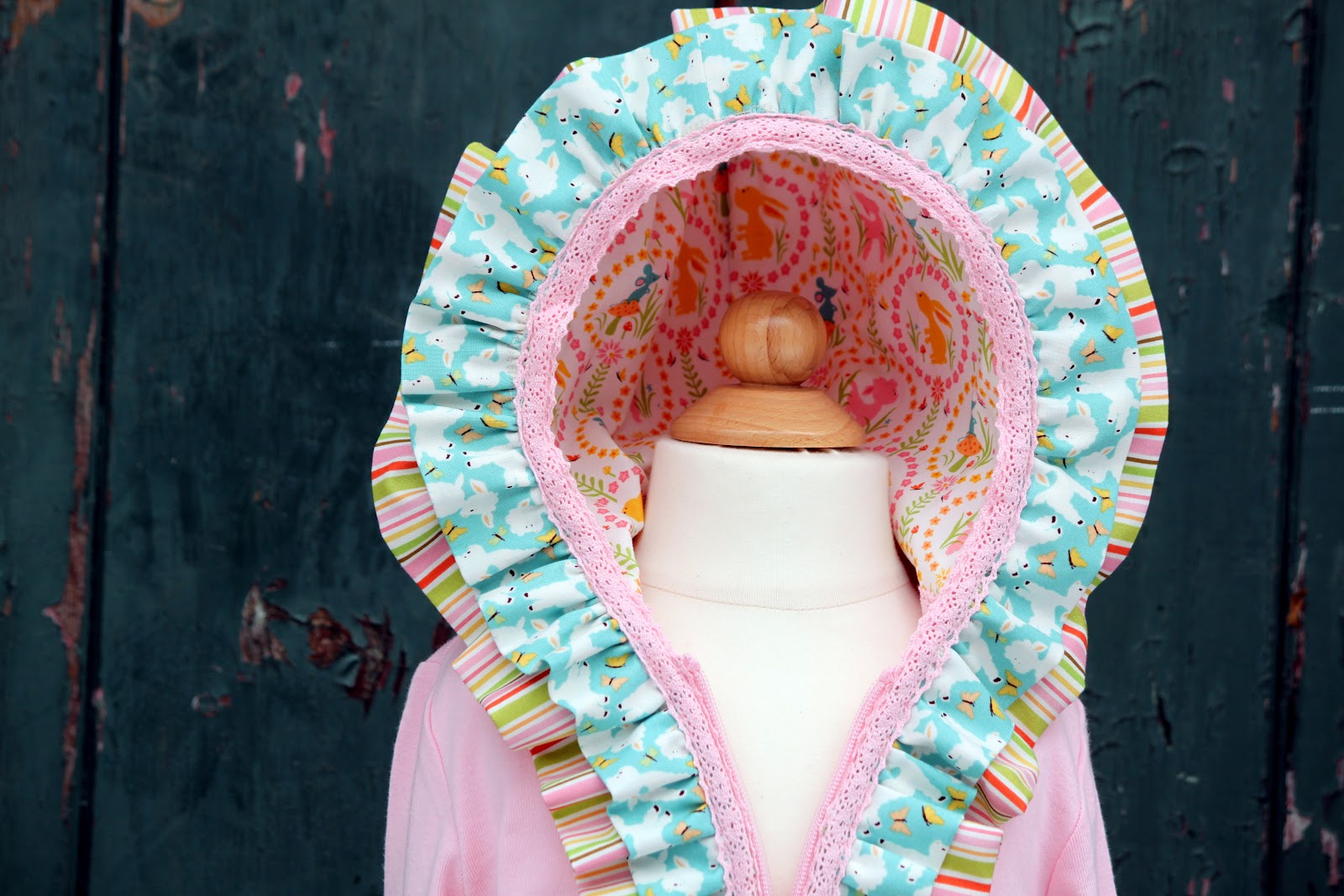 Embellished Ruffle Hoodie Tutorial The Cottage Mama