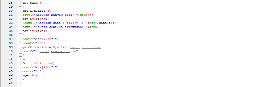 Pengertian Dan Contoh Dari Quick Sort C++ - Heidi-has-Brandt