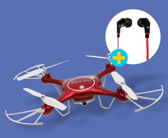 Kit Drone com Câmera Digital HD e Wifi
