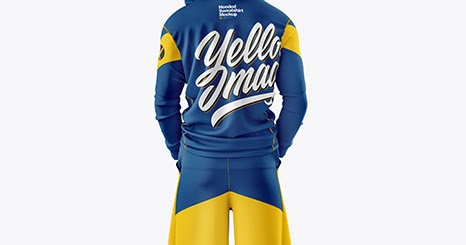 Download Free Men Compression Suit Mockup Back View PSD Mockup Template