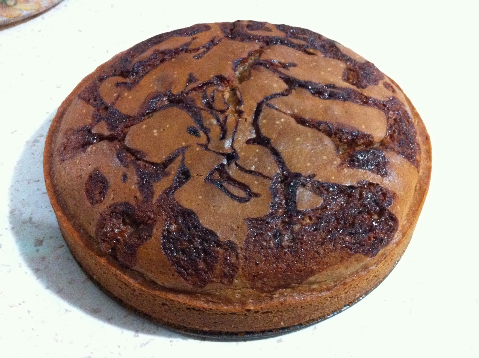 Hem Sağlıklı Hem Pratik Cake with Sour Cherry Jam Vişne Reçelli Kek