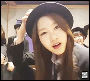 오마이걸 지호.gif | 인스티즈