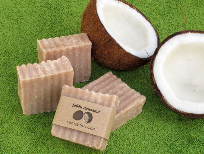 jabon artesanal coco