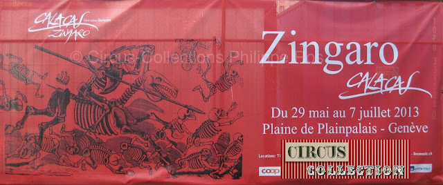 publicité de Zingaro 2013 