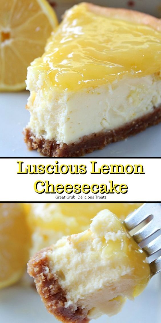 Luscious Lemon Cheesecake - vegan recipe meal prep