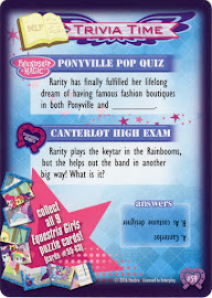 My Little Pony Equestria Girls Puzzle, Part 5 Equestrian Friends Trading Card