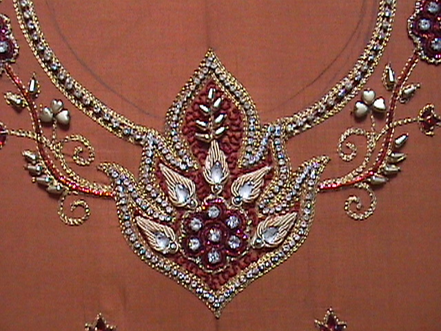 SRI AARI CREATIVES: Aari Designer Blouse-Wedding collections