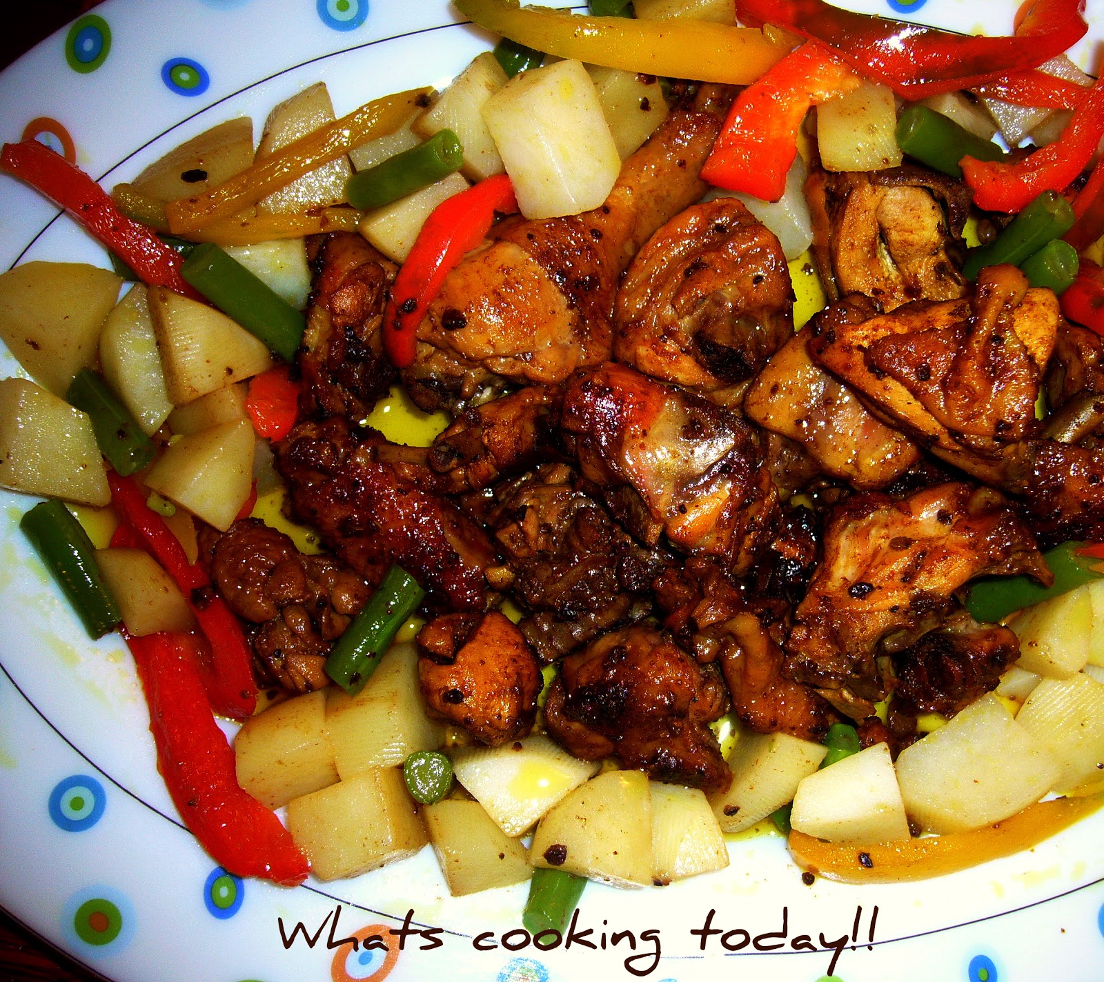 What's Cooking Today!! Hors d'oeuvres Pan Brown Chicken