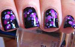 nail purple pink dots bokeh designs nails polish cute dotted bobby idea toothpick manicure dot colors simple polishes cool together