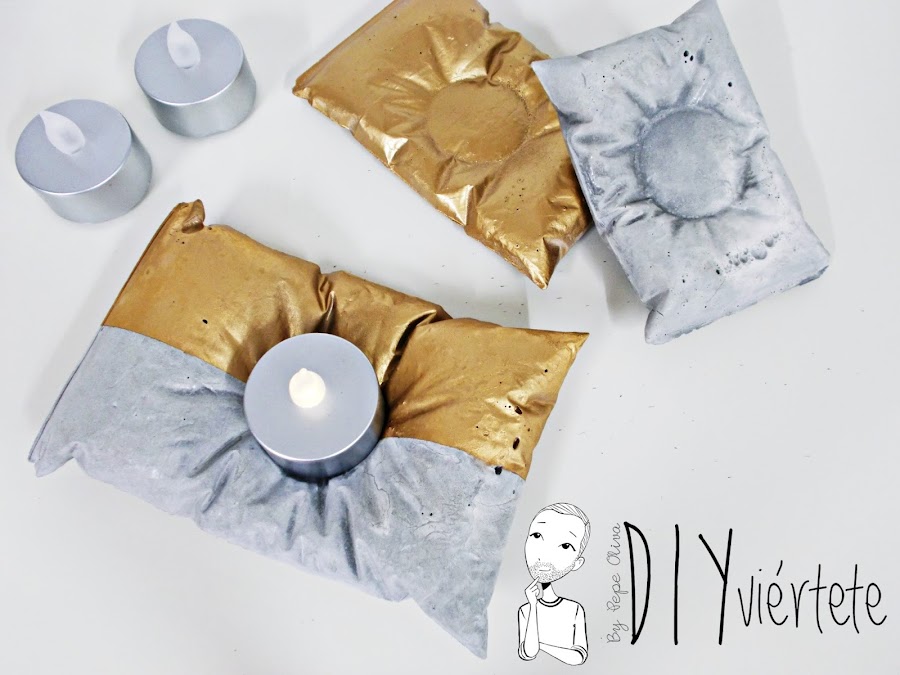 DIY-PINTYPLUS-handbox-ideas-decoración-candelabros-velas-almohada-cojín-cemento-oro-dorado-bolsa-bolsita-saquito-gold-evolution-1