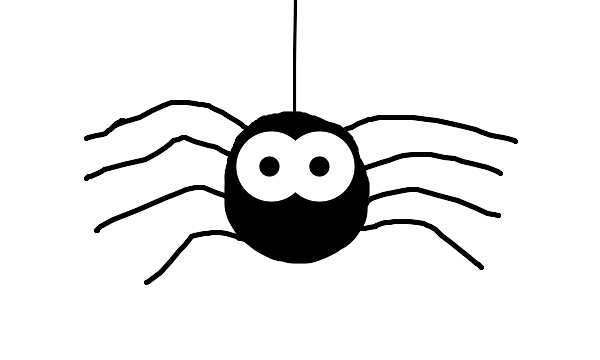 clipart cartoon spiders - photo #21