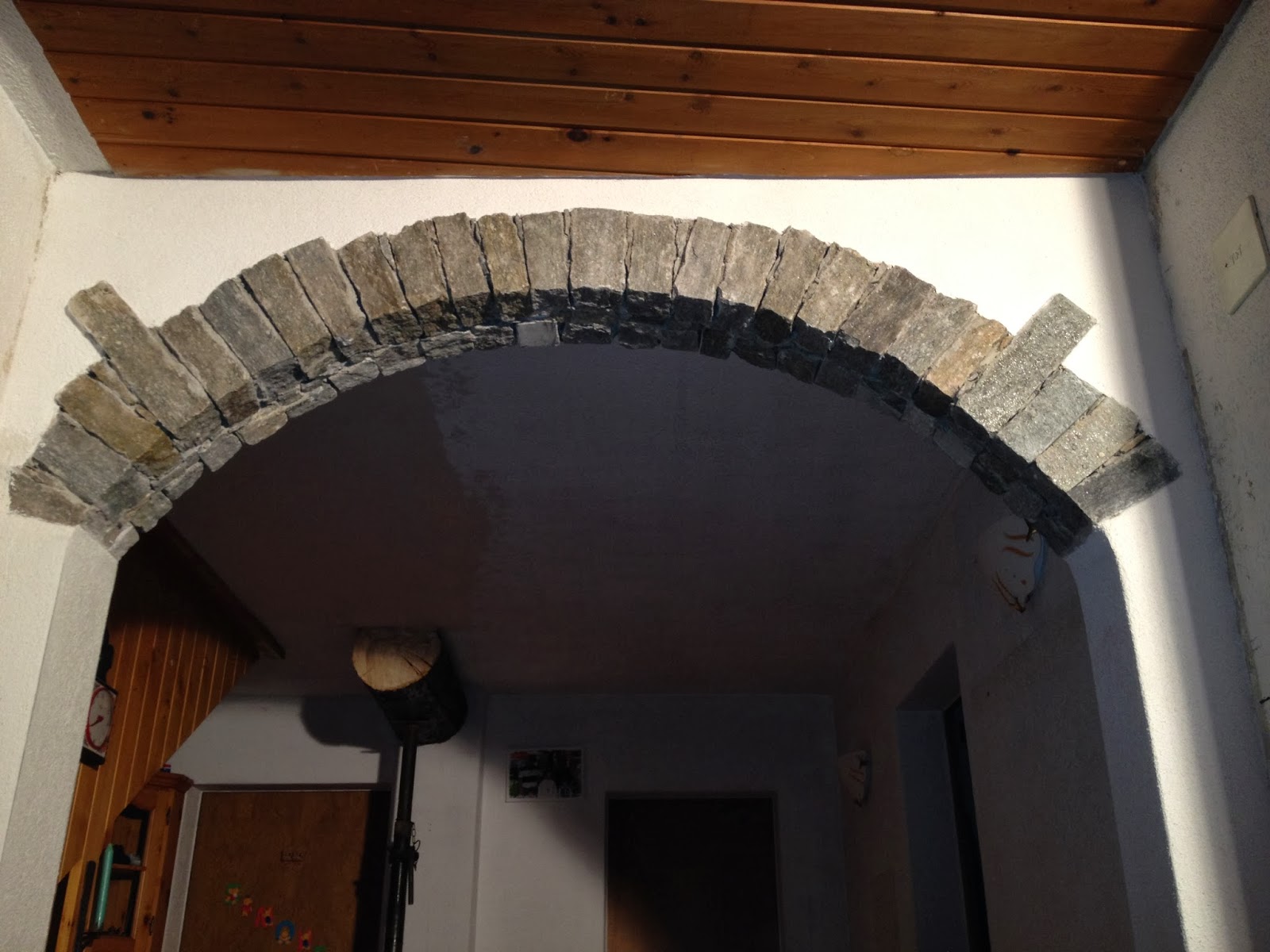 Muratore Moretti Arco in pietra a