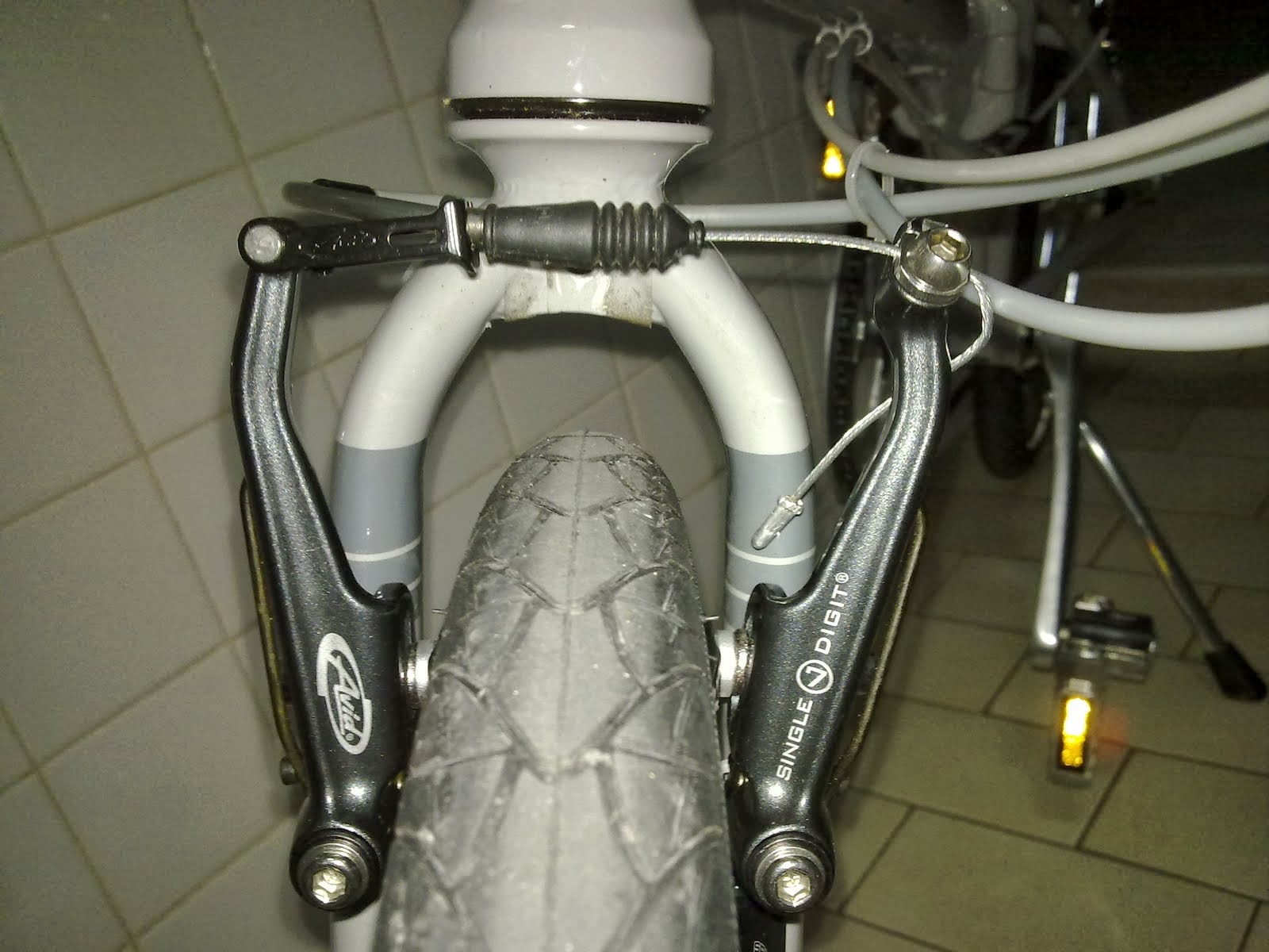 Folding Bike Ultralight V Brake Clamp Bicycle Long Arm Brakes Aluminum Alloy 2Pc 