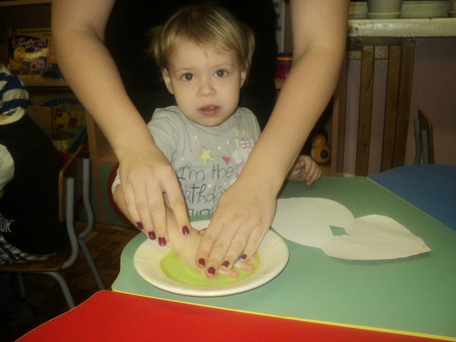 Группа 1 "Радуга": Веселые ладошки