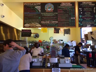 interior of Arizmendi Bakery and Pizzeria in Emeryville, California