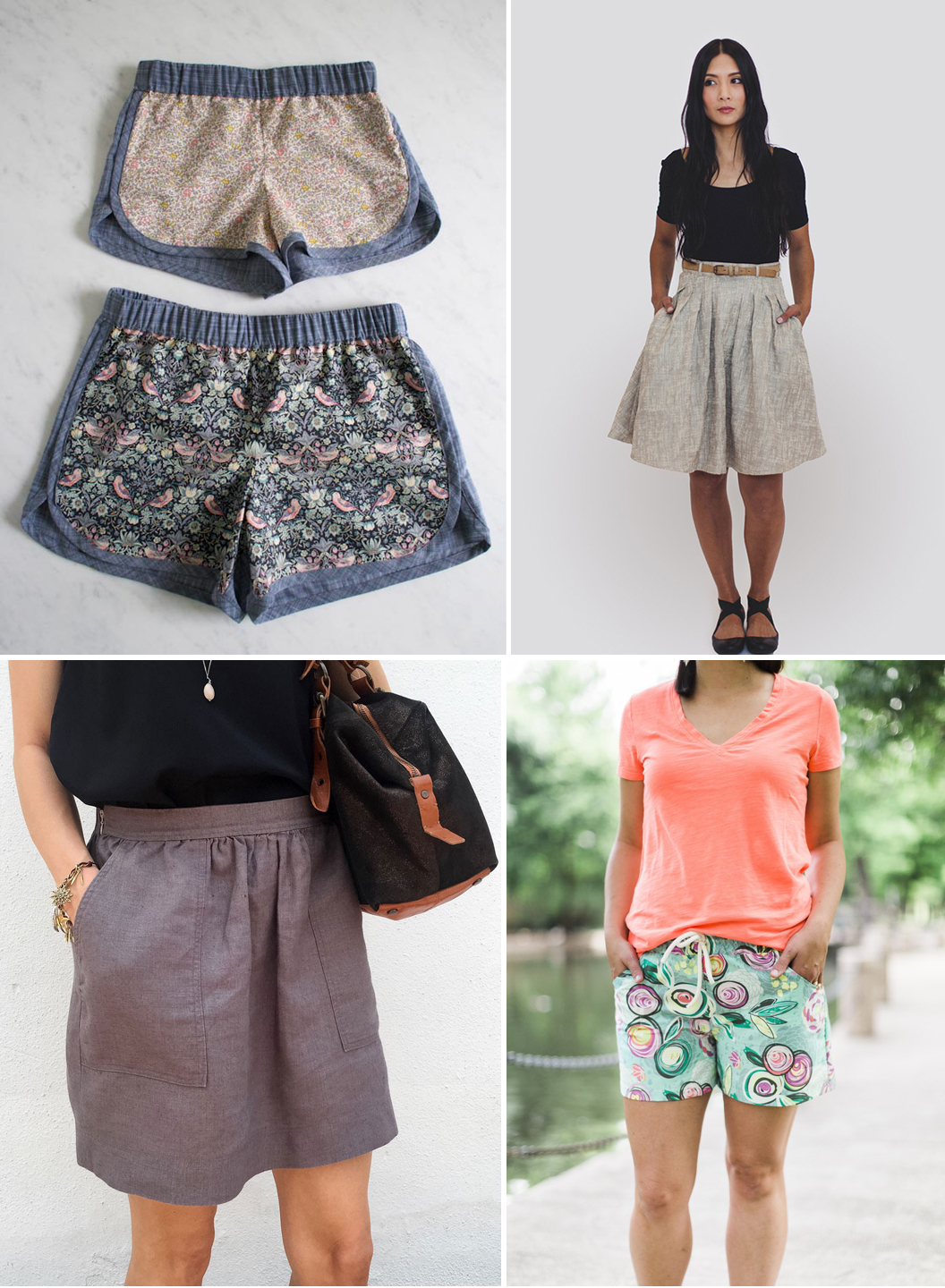 SweetKM: 14 Women's Simple Summer Sewing Patterns for July