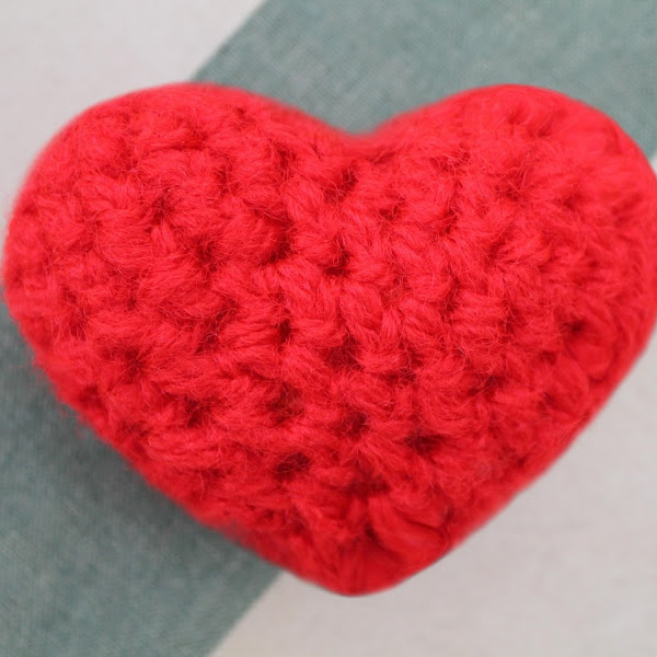 Corazón 3D a Crochet