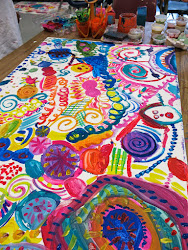 teacher wore painting circle stephens cassie rebecca friend shoes cassiestephens