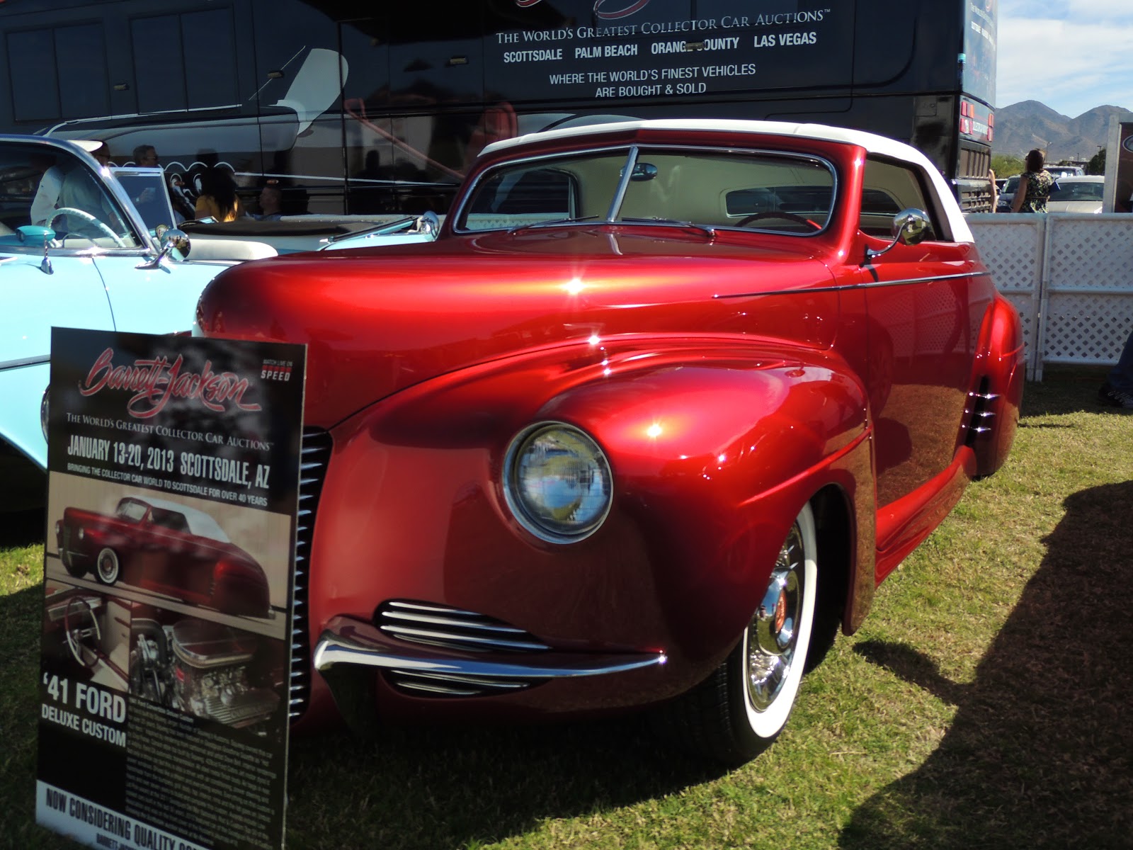 Scottsdale Daily Photo Photo BarrettJackson Classic Car Auction