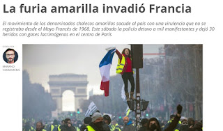 PROTESTAS EN FRANCIA CHALECOS AMARILLOS 2