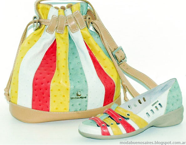 Moda verano 2013 Chiarini carteras, zapatos, sandalias.