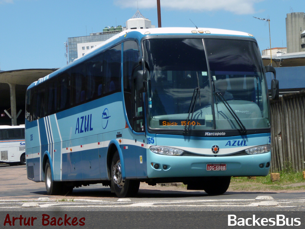 Azul Bus Backes Bus: Azul