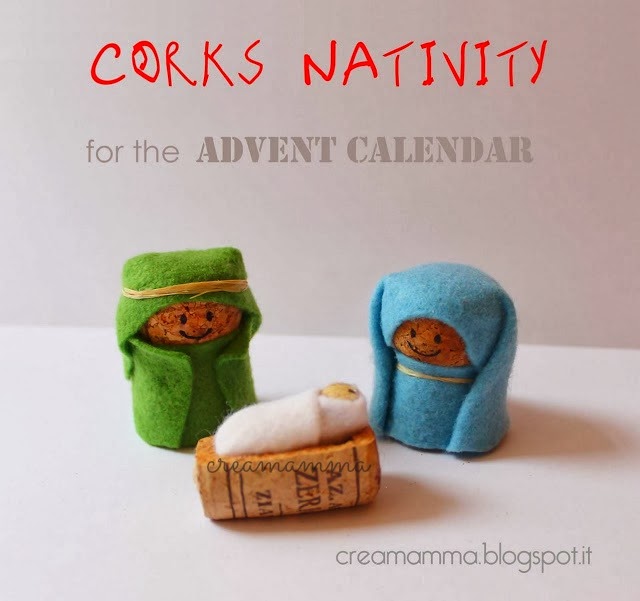 Corks+nativity+s
